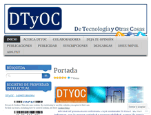 Tablet Screenshot of dtyoc.com